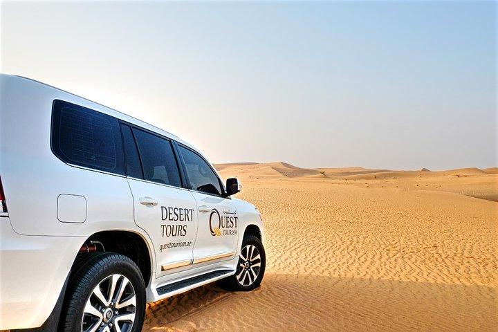 Dubai Desert Safari with Dune Bashing, Camel Rides & BBQ