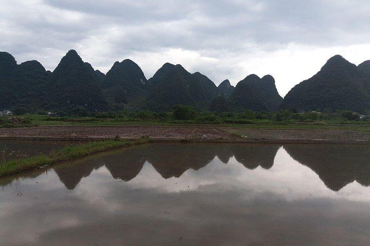 Half-Day Yangshuo Yulong bamboo boat & Countryside short Hiking Private Day Tour