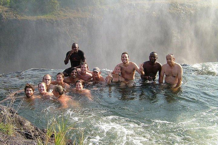 Devil's Pool Livingstone Island Breakfast
