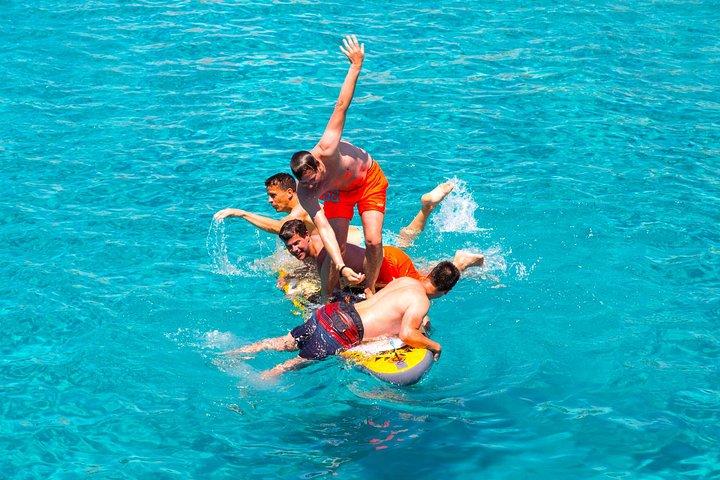 Ibiza Beach Hopping Cruise with Paddleboards, Drinks and Food 6h