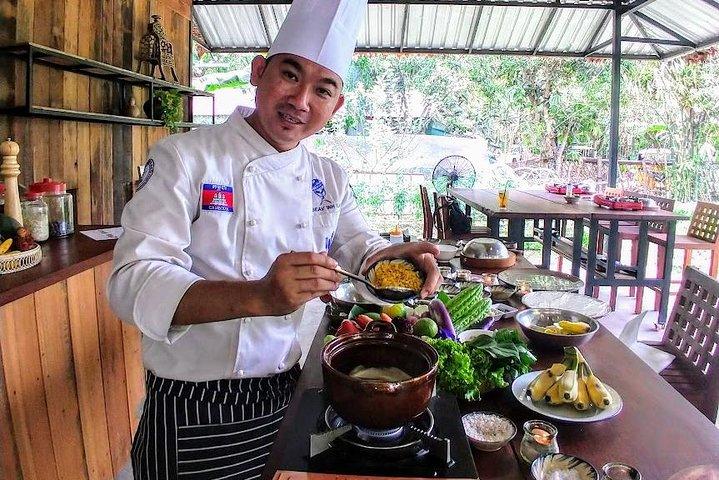 Cambodian Cooking Class in Siem Reap with a Professional Chef