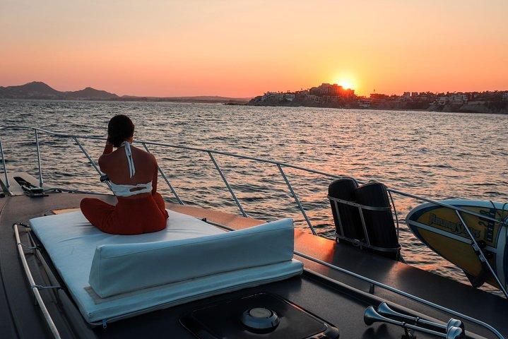 3Hr Private Yacht Cruise in Cabo As if you were aboard your own Private Yacht.Al