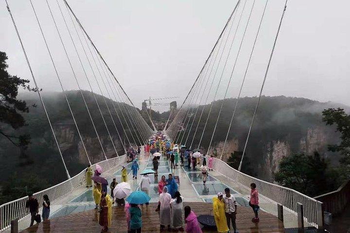 Private 2days Zhangjiajie highlights glass Bridge,Avatar Mountain Tianmen cave