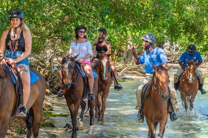 ATV, Horse Ride, Zipline, Falls Climb with Lunch from Montego Bay