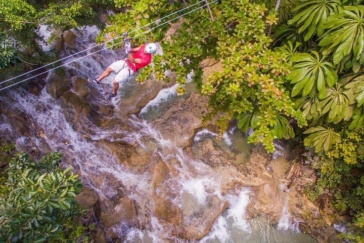 ATV, Horse Ride, Zipline, Falls Climb with Lunch from Montego Bay