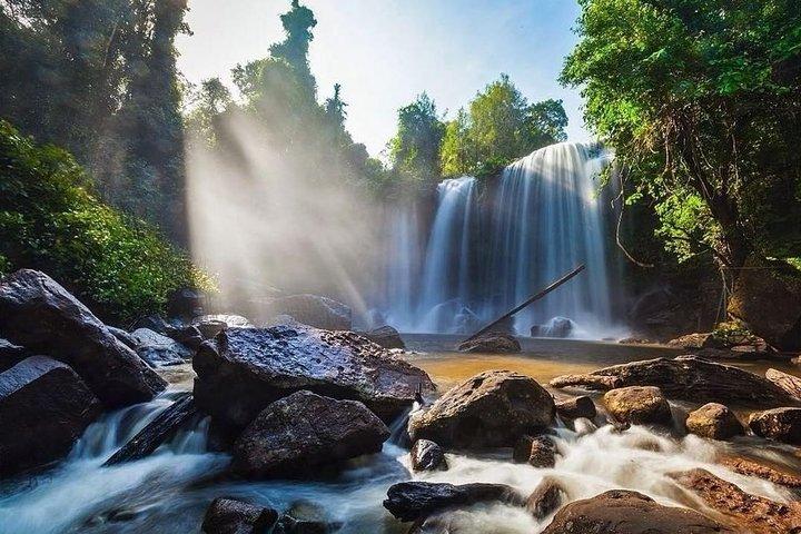 2-Days Private Tour Discovery Angkor Wat , Waterfall and Beng Mealea Temple