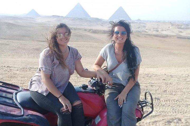 Quad Bike ATV ride around Giza Pyramids Sahara