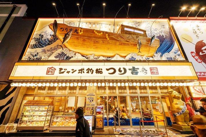 Osaka Shinsekai Evening Food Tour
