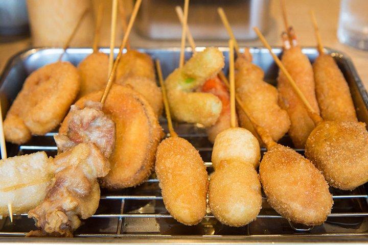Osaka Shinsekai Evening Food Tour