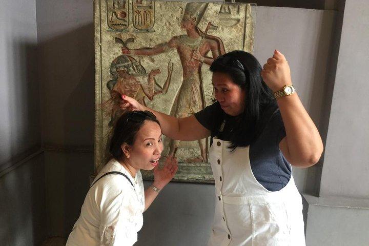 Private Tour 8 hours To Pyramids, Egyptian Museum and Khan al-Khalili