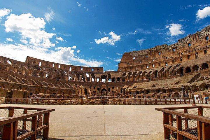 Colosseum Arena Floor, Roman Forum & Palatine Hill Guided Group Tour