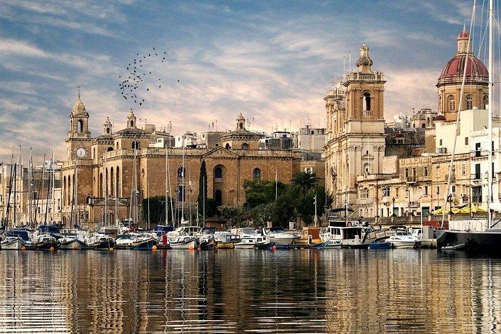 Three Cities guided tour including harbour boat tour