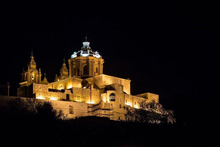 Malta under the stars guided tour of Valletta Waterfront, Rabat & Mdina