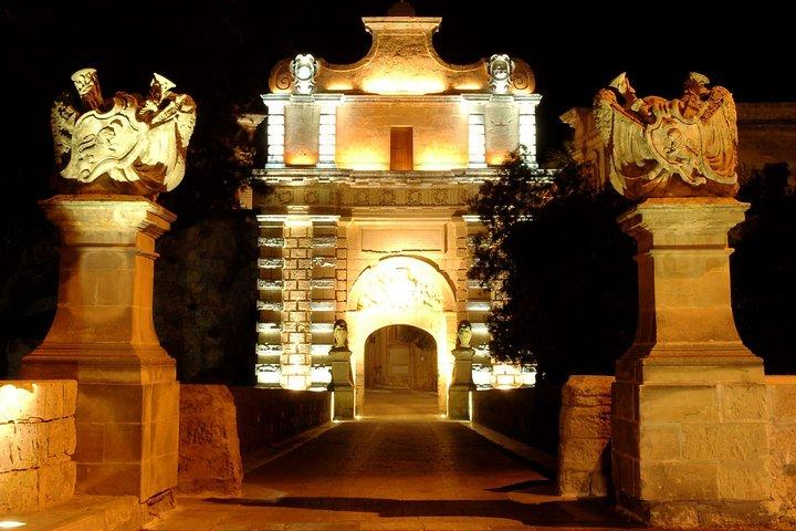 Malta under the stars guided tour of Valletta Waterfront, Rabat & Mdina