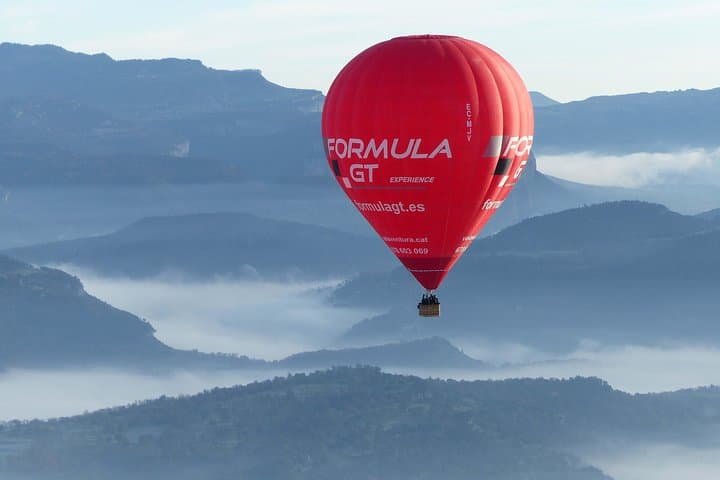 Pre-Pyrenees Balloon Flight with optional pick-up in Barcelona