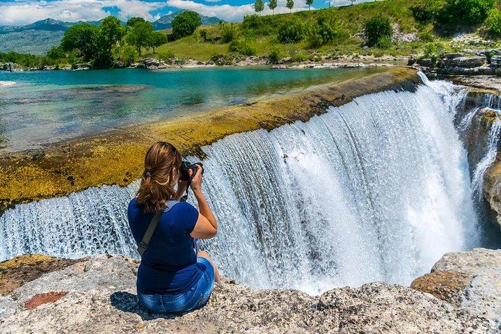 Ostrog monastery, Niagara waterfalls & Skadar Lake from Podgorica