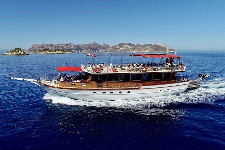 Deluxe Sunken City Boat Guided Tour From Kas