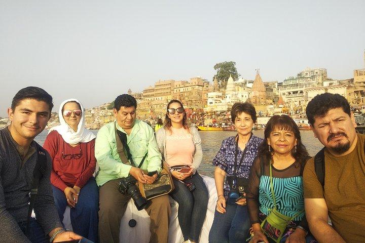 Morning boat and old city tour with official tour guide in varanasi