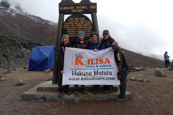 6 days Marangu route climbing Mt. Kilimanjaro