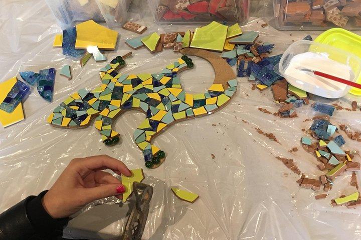 Guided Gaudí’s Trencadís Mosaic Workshop in Barcelona 4 Hours