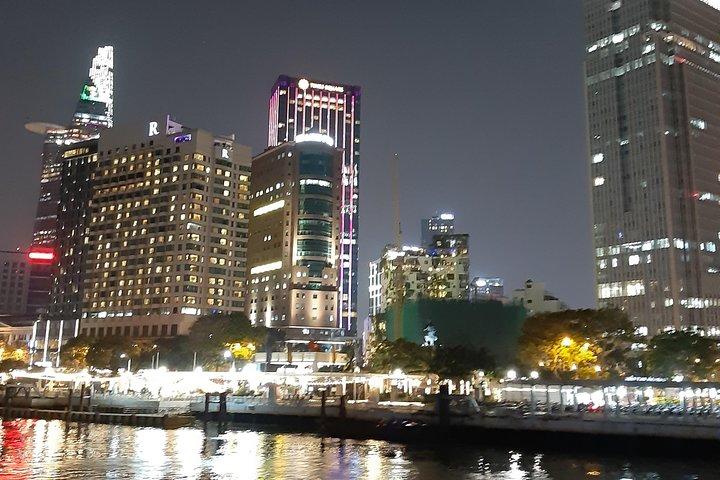 Private Saigon by night at Bitexco & Dinner Cruise