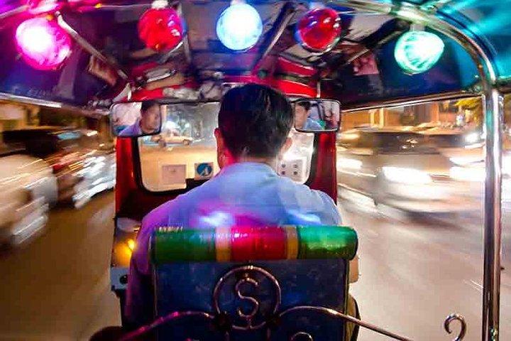 Bangkok by Night Tuk Tuk Tour: Markets, Temples & Food