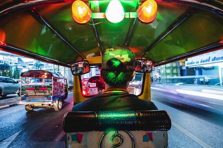 Bangkok by Night Tuk Tuk Tour: Markets, Temples & Food
