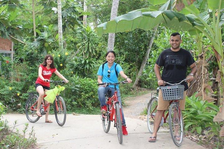 Non-Touristy Mekong Delta with Biking in Ben Tre Private Tour