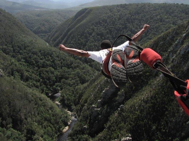 Bloukrans Bungy, the worlds best bungy jump!