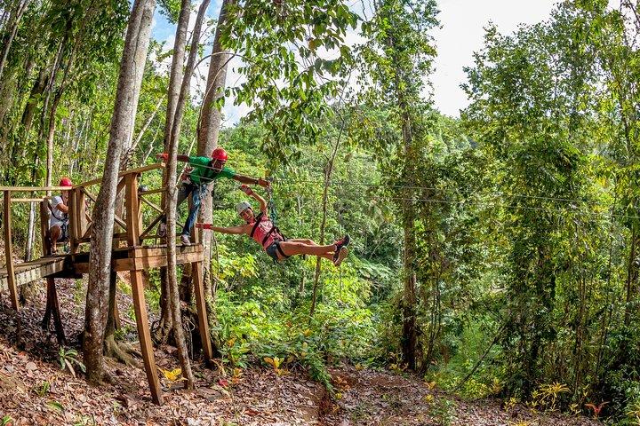 Jeep & Zip Safari St. Lucia From Castries