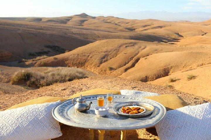 Marrakech: Agafay Desert & Atlas Mountains Tour With Camel Ride