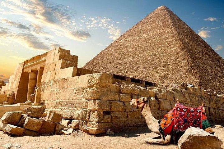 Pyramids of Giza Egyptian Museum Sphinx and Khan El Khalili Bazaar