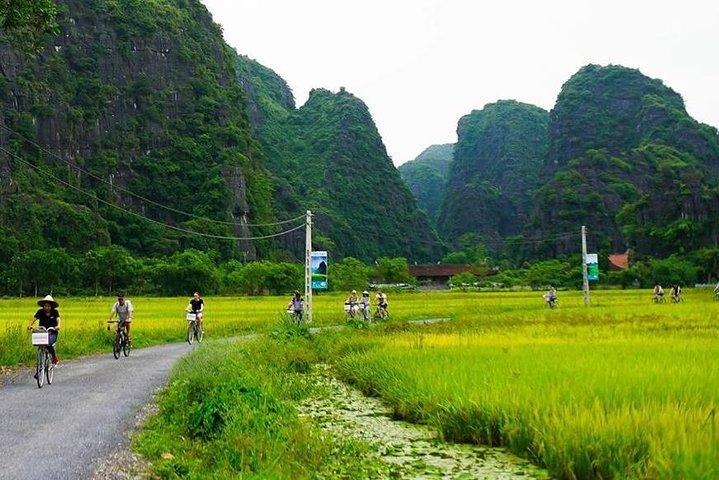 Ninh Binh Luxury Day Tour to Hoa Lu Trang An Mua Cave Max 9Pax