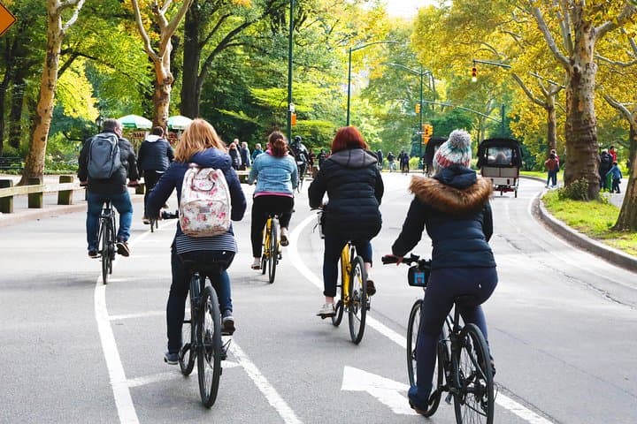 Central Park Bike Tour in Spanish or English
