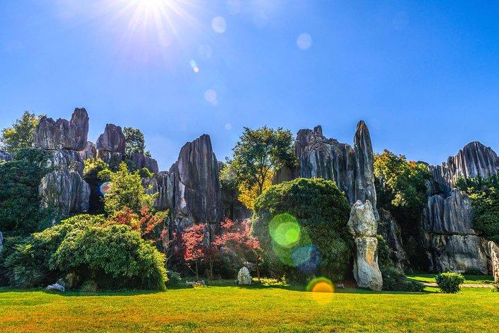 Private day tour in Kunming to Stone forest and cuihu lake with lunch
