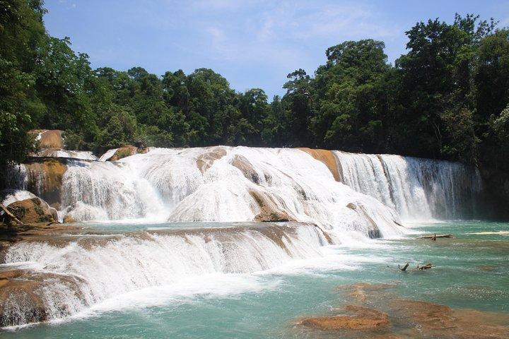 PALENQUE RUINS, AGUA AZUL and MISOL-HA (Private)