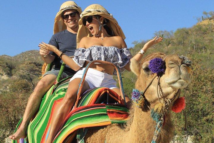 Camel Ride in the Canyon and Thrilling Water Slides and Snacks