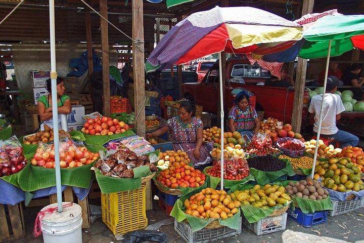 Antigua Market, Cooking Class and Choco Museum from Guatemala City