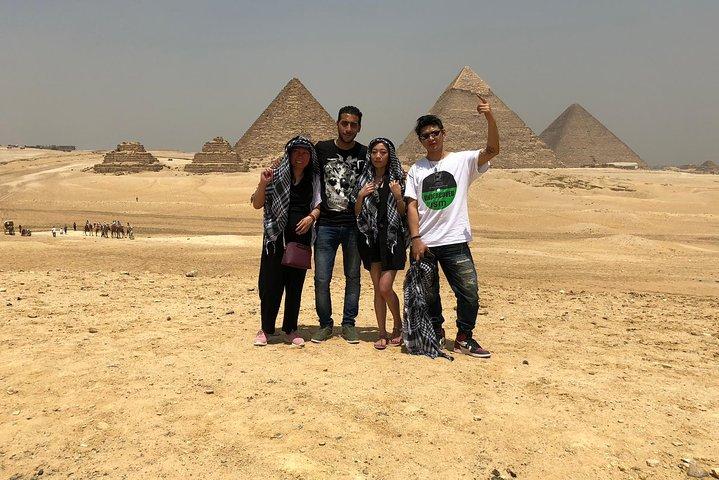 vip high rated -Tour giza Pyramids, grand Egyptian Museum,Bazaar