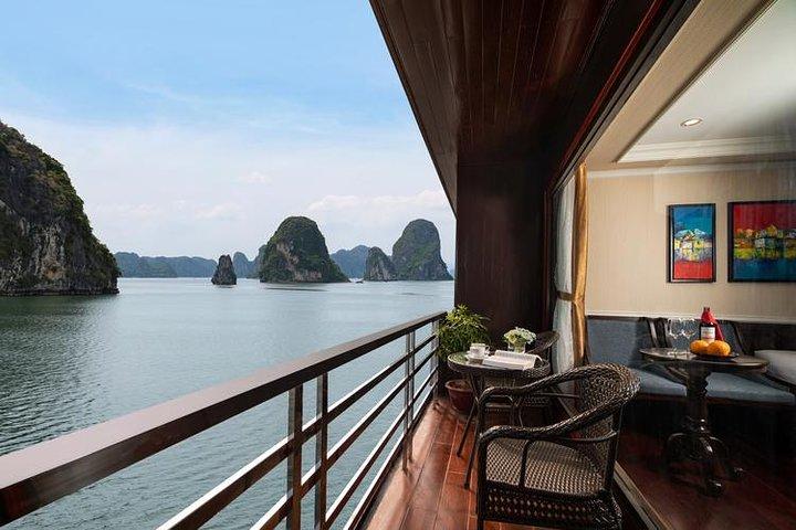 HaLong - LanHa Bay 1 Night On The 2nd Deck with La Pandora Cruises
