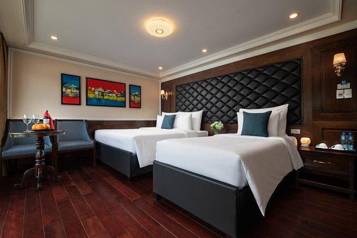 HaLong - LanHa Bay 2 Nights On The 1st Deck with La Pandora Cruises