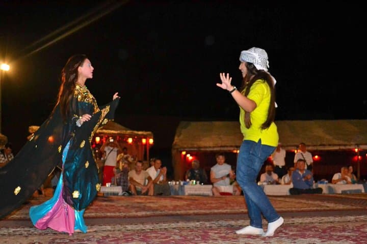 Private - Dinner in Dubai Desert with Camel Ride, BBQ Dinner and Belly Dance