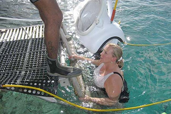SeaTrek Underwater Helmet Diving Experience in Downtown Cozumel