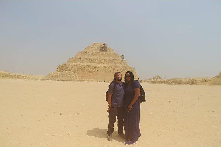 Day Tour to Giza Pyramids, Saqqara and Memphis from Cairo
