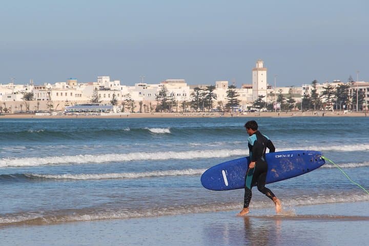Surf Lesson with local surfer in Essaouira Morocco