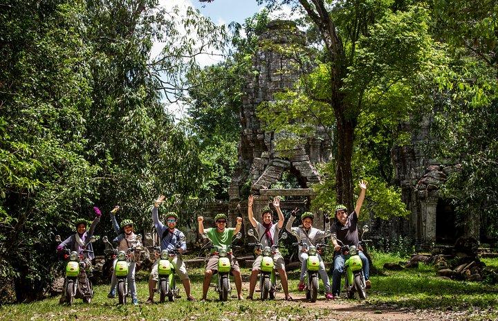 Venture through Angkor on an e-bike