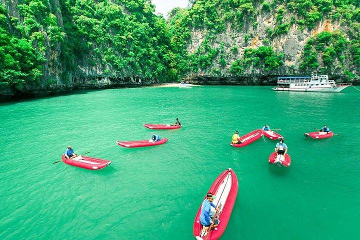 Phang Nga Bay (James Bond Island) & Monkey Cave · by Long tail Boat