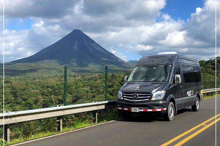 Shared Lake Crossing from Monteverde to La Fortuna de Arenal