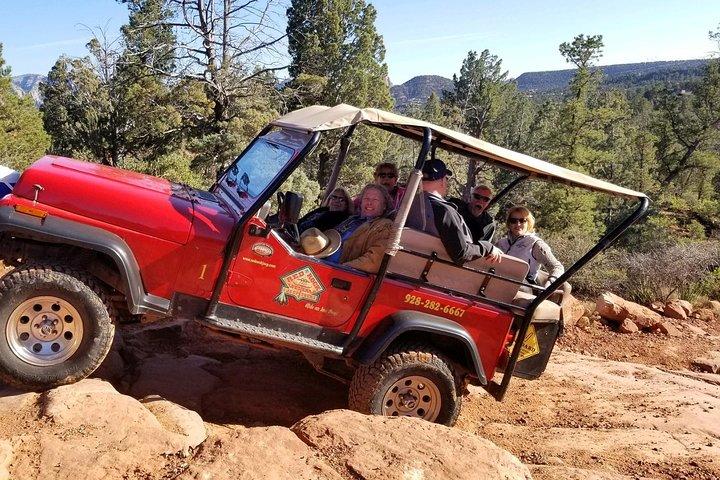 PRIVATE Sedona Jeep Tour 4X4 Climb - Colorado Plateau