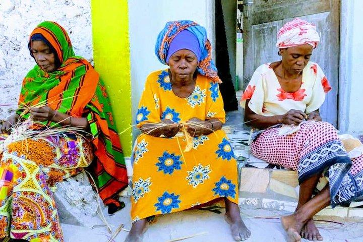 Jambiani Village Women at work and play